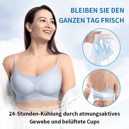 Dikişsiz ve ultra ince Yaz Konforu Sütyeni, Büyükk beden Eisseide