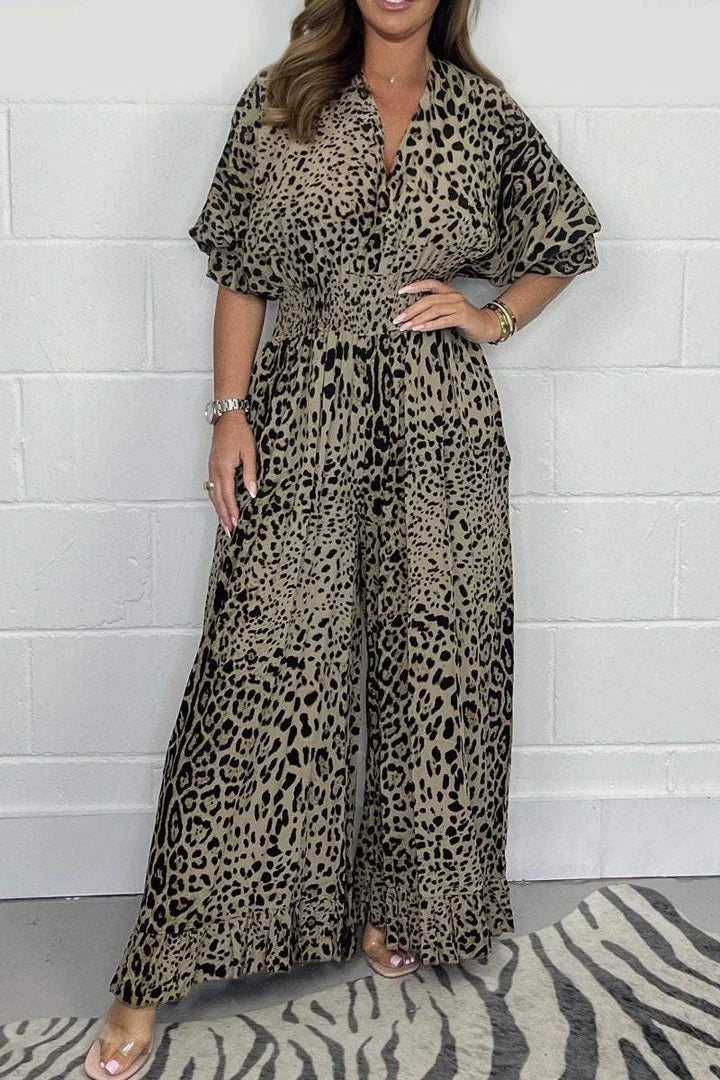 LEOPAR DESENLİ TRAUDL TULUM