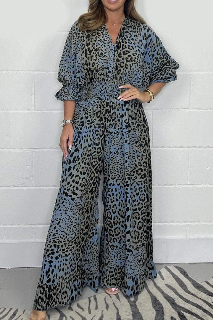 LEOPAR DESENLİ TRAUDL TULUM