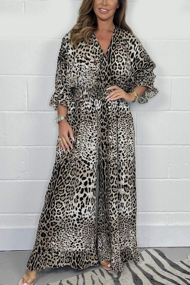 LEOPAR DESENLİ TRAUDL TULUM